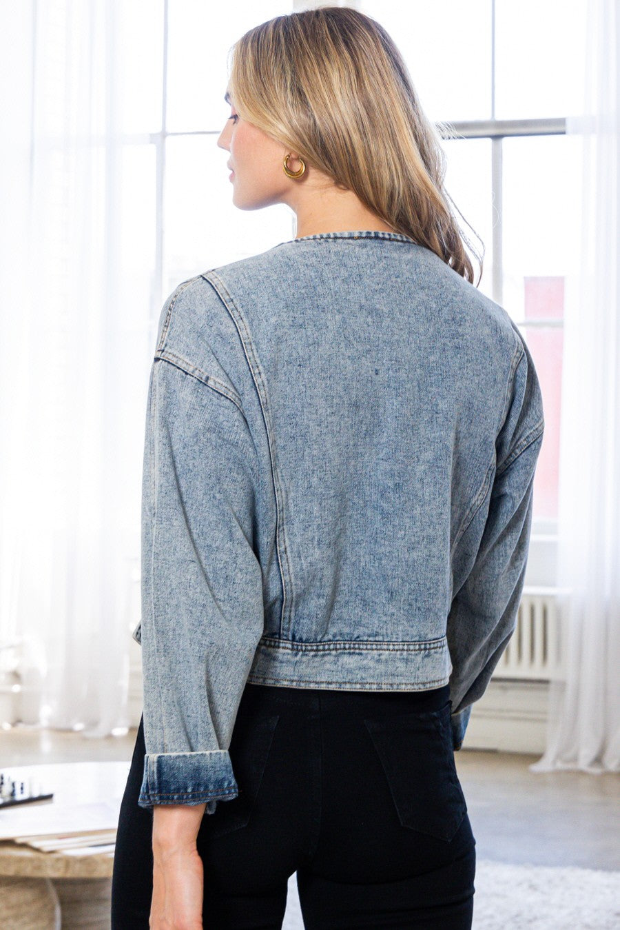 CHAQUETA DENIM CLASICA