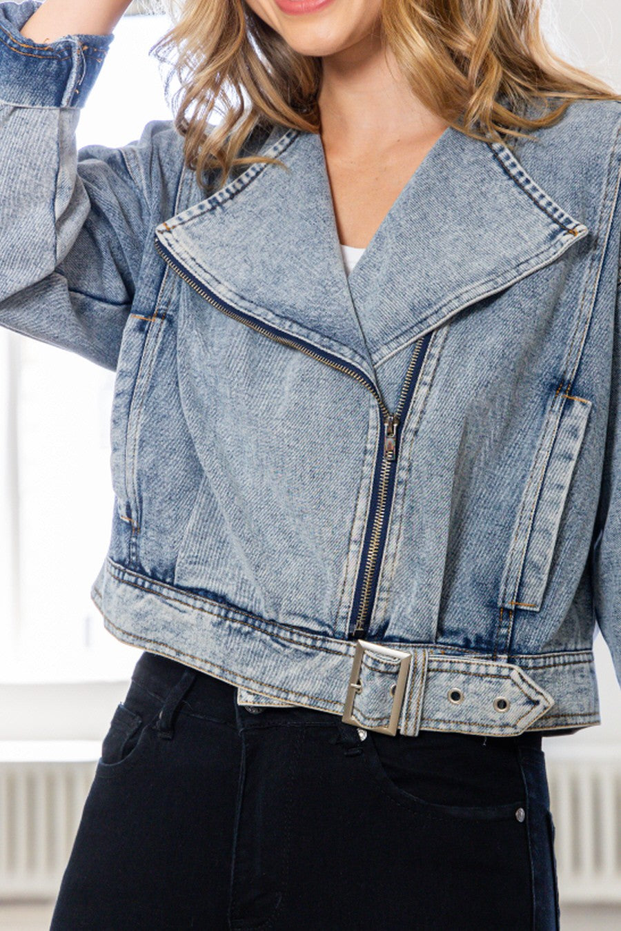 CHAQUETA DENIM CLASICA