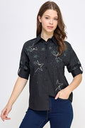 BLUSA PEDRERIA ESTRELLAS