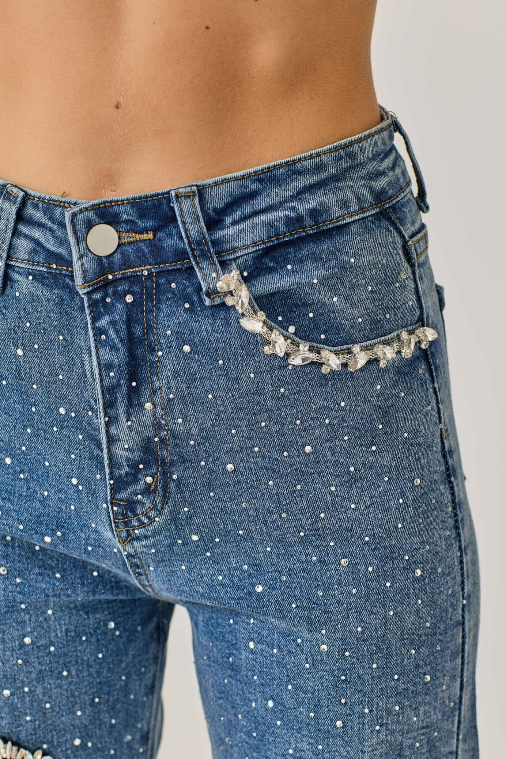 JEANS PEDRERÍA CORAZÓN