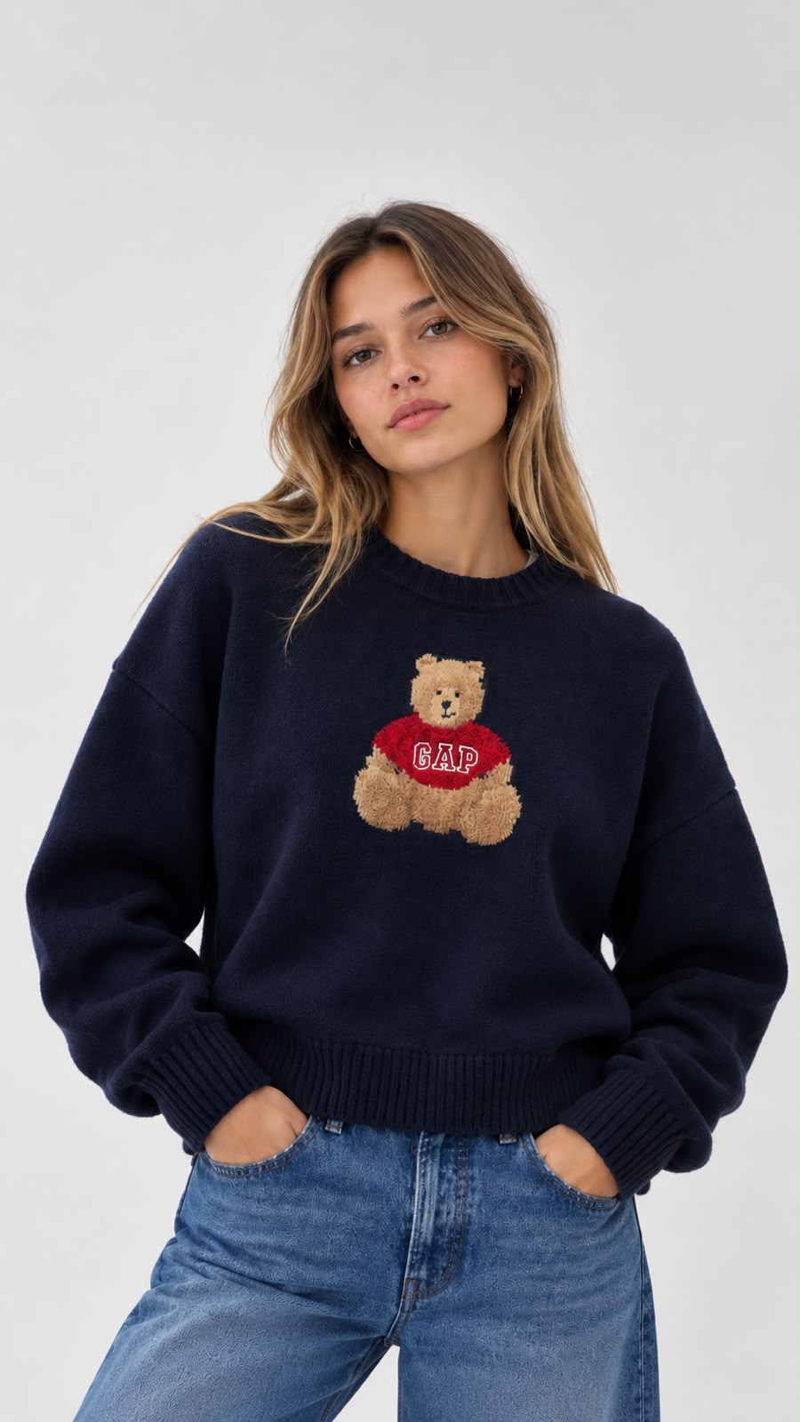 SWEATER GAP OSITO NAVY